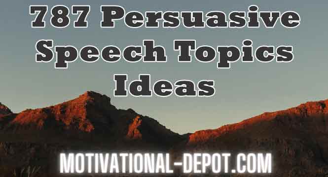 free persuasive speech topics